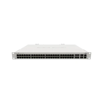 MikroTik CRS354-48G-4S+2 KV+RM Lüliti 48x10/100/1000 Ethernet porti, 4x10G SFP+ porti, RouterOS / SwitchOS