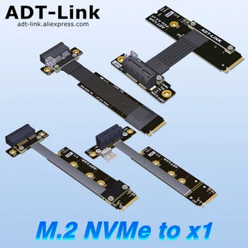NVMe, Et PCIe X1 Adapter Ärkaja Kaabel M. 2 Key-M NVMe Liides PCI-E X1 Pesa Laiendamise Adapter Kaabel Extender 3-100cm
