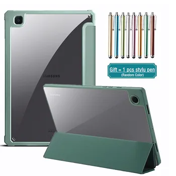 Tahvelarvuti Samsung Galaxy Tab A8 Juhul SM-X200 SM-X205 Tri-Fold Magnet Selge Flip Book Cover Funda Samsung Tab A8 10.5 Juhul