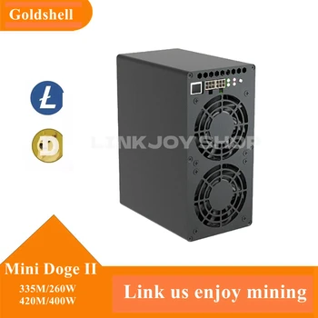 Mini Doge II LTC & Doge Mündi 335MH/S 260W 420MH/S 400W Kodu Miner Koos 750W Madal Müra PSU