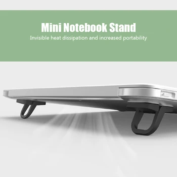 Laptop Stand Mini Portable Notebook Stand Soojuse Vähendamine Sülearvuti Omanik Sülearvuti Notebook Mobiiltelefone Klaviatuurid