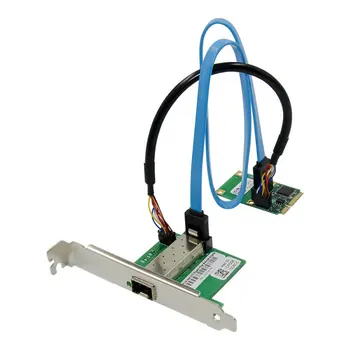 MINI PCIE Gigabit võrgu kaart 1000M SFP LAN KAARDI kiip I210