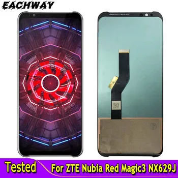 AMOLED Jaoks ZTE Nubia Punane Magic 3 NX629J LCD Ekraan Puutetundlik Digitizer Asendada 6.65