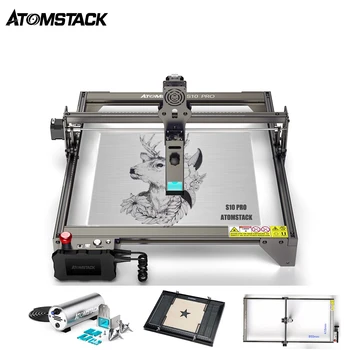 ATOMSTACK S10 X7 Pro 50W Laser Graveerija 410*400mm CNC Desktop-Märgise Masin Fikseeritud Fookus Graveerimine Metall, Puit, Akrüül-Roostevaba