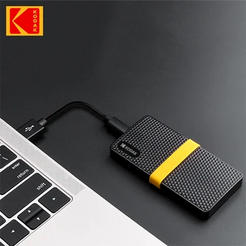 KODAK originaal 512 GB SSD Väline kõvaketas 1.8 TOLLI 512 GB Type-C-USB3.1 kiire Välise Kõvaketta kuni 450MB/S Sülearvuti