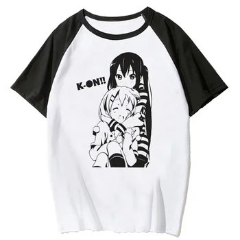 Ritsu Tainaka k-kohta tshirt naiste disainer anime Y2K t-särgid tüdruk 2000ndate y2k anime riided