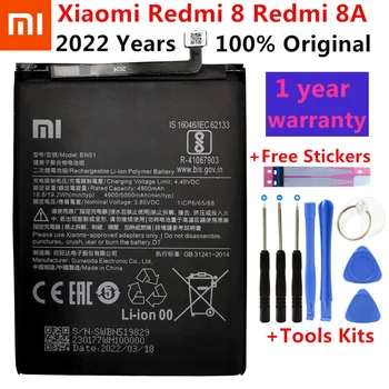 100% Uued XiaoMi Originaali Asendamise 5000mAh BN51 Jaoks Xiaomi Redmi 8 Redmi 8A Redmi8 Autentne Telefoni Aku +Tööriistad Tasuta