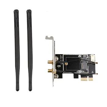 Wireless Kaart pciE-1X, et NGFF-Ekey PCIE Sülearvuti WIFI WLAN Kaardi Adapter PXPA