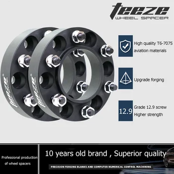 TEEZE 2TK PCD 6x139.7 Hubcentric 108MM M12*1.25 Wheel Spacer Adapter 7075-T6 Alumiinium auto accsesories