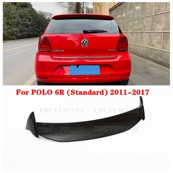 Näiteks VW Polo Spoiler ABS Materjalist Auto Tagumine Tiib Krunt Värvi VW Polo Tagumine Spoiler Volkswagen Uus Polo Spoiler 2011-2018
