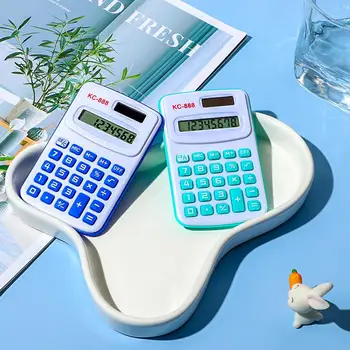 Kasulik Digitaalse Kalkulaator Kompaktne Mini Kalkulaator Professionaalne Lapsed, Peace 8 Numbrit Mini Elektrooniline Kalkulaator Õpe