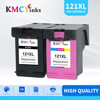 KMCYinks 121XL Cartridge HP 121 XL Ink Cartridge HP photosmart C4683 Deskjet D2563 F4283 F2423 F2483 F2493 Printer