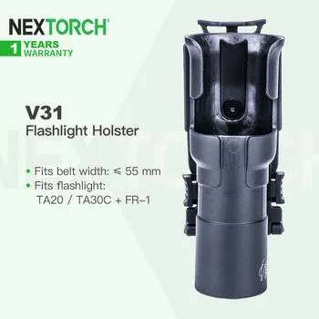 Nextorch V31 Quick-Joonistada Taskulamp Omanikule Taktikaline Kabuur, Lihtsam teha ja Kasutamiseks, 360° Pööratav, Design by Klient, EDC