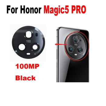 Algne Jaoks Huawei Honor Magic5 Pro Back Kaamera Objektiivi Tagumine Klaas Kaas Ülemise Klaasi Asendamine Liimiga Kleebis