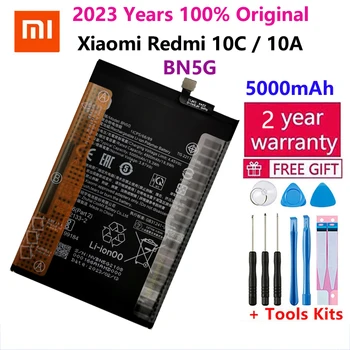 Kõrge Kvaliteediga Originaal Uus Xiao Mi BN5G Aku Xiaomi Redmi 10C / 10A Mi Redrice 10C / 10A 5000mAh Akud Bateria