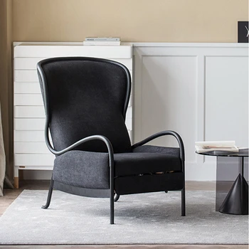 Itaalia seljatugi elutuba ühe lamav diivan tool kerge luksus high-end hotelli vaba aja disainer tool