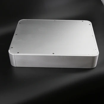 BZ4308E Ümarate Alumiiniumist Šassii Preamplifier Ruum Audio DAC Dekooder Juhul Toru Võimendi Korpus 430MM*80 MM*330MM