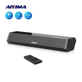 AIYIMA Bluetooth Kõlar Kaasaskantav Täis Erinevaid Heli Kõlar Traadita Soundbar TV Eemaldatav Hifi Stereo kodukino Soundbar