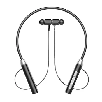 Traadita Bluetooth-peakomplekti Kaela tüüp stereo müra vähendamise Universal plug-in kaardi sport kõrva peakomplekt Mic Edendamine