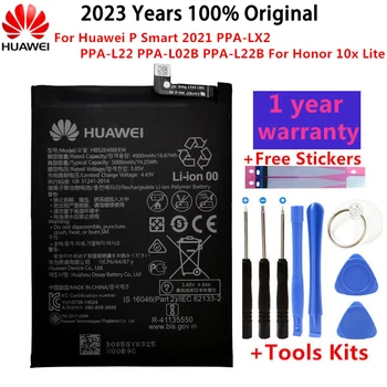 Algne 5000mAh HB526488EEW Jaoks Huawei P Smart 2021 PPA-LX2 PPA-L22 PPA-L02B PPA-L22B Au 10x Lite Aku Bateria
