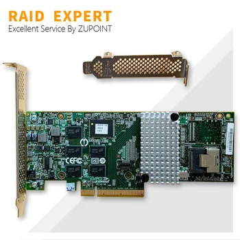 ZUPOINT 3Ware LSI SAS 9750-4i RAID Expander PCI E 6Gb/s 4-Port SATA, SAS RAID Kontroller Kaart
