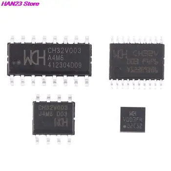 Kõrge Kvaliteediga 10tk/palju CH32V003 Seeria Chip Tööstus-hinne MCU RISC-V2A Ühe-juhtmeline Serial Liides Silumine