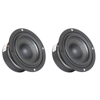 2X 3-Tolline Full Range Speaker Heli Kõlar 4 Ohm 30W HiFi Stereo Kõlar Mid-Bass Kõlar DIY Kodu Võimendi Kõlar