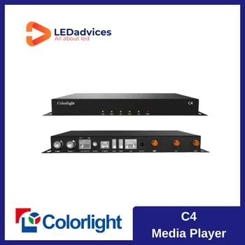 Colorlight Pilv-seeria C4 Media Player LAN/WiFi/4G Multi-function Novastar Media Player Linsn Media Player TB1 TB30 TB60
