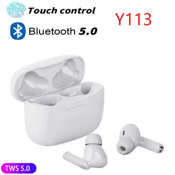 Y113 Pro TWS Traadita Kõrvaklapid Heli Müra Tühistamises HIFI Kõrvaklapid bluetooth-5.0 Earbuds Kõrvaklapid Touch Control pk pro3 pro4
