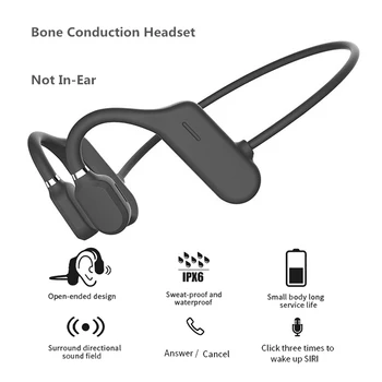 Mood Traadita Bluetooth-Peakomplekti ja Traadita Luu Juhtivus Kõrvaklapid Peapael Sport Stereo Kõrvaklappide Kõrvaklapid