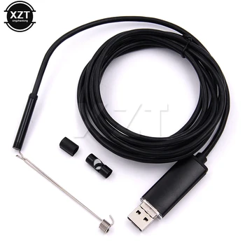 Uusim Kuum 5,5 mm USB Endoscope Objektiivi Red IP67, Veekindel Kaamera 2 In 1 Endoscope 2m 5m 10m 6 LED-Mini Snake Kaamera, Android