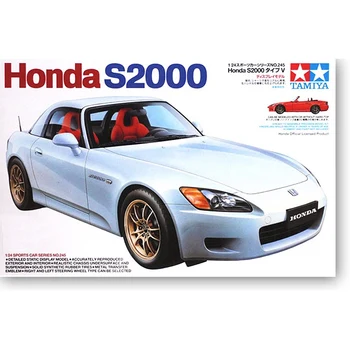Tamiya 24245 staatiline kokkupandud auto mudel 1:24 skaala 50. aastapäeva Honda S2000 sportauto mudel kit