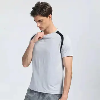 Meeste ümber Kaela Lühikese varrukaga, kanna Töötab Sobiks Kiire Kuivamise Spordi T-särk