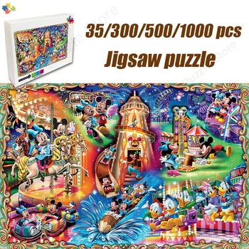 Disney Tegelased Kogumise Puzzle Miki Hiir Mosaiigi Hariduslik Mänguasi for Kids Children 's Games Jõulud Kingitus