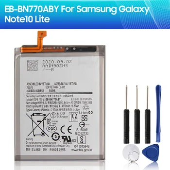 Asendamine Aku EB-BN770ABY Samsung Galaxy Note10 Lite 4500mAh Telefoni Aku