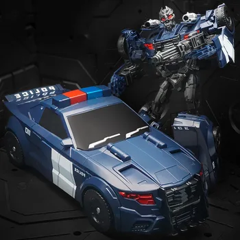 Deformatsioon Mänguasi Takistus Politsei Auto Optimus Sulamist King Kongi Filmi Mudel Robot Käsi Mänguasja