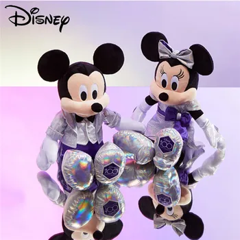 2tk Originaal Disney 37CM Miki Minni Hiirt, Plüüš-Mänguasi 100. Täidisega Padi Pehme Plushie Nukk Peluche Mänguasjad, Lapsed Sünnipäeva Kingitus