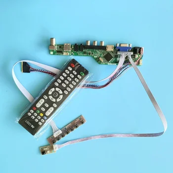 komplekt LTN156AT27 remote VGA Controller juhatuse juhi LCD LED 15.6
