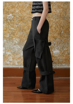 27-46 Uus 2023 Meeste ja Naiste Riided Yamamoto Stiilis Funktsionaalne Disain Tunked Püksid Vabaaja Püksid Armastavad Pluss Suurus Kostüümid