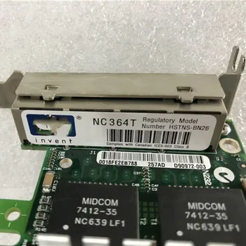 Algne 4-port Gigabit 9404PT NC364T Võrgu Kaart PCIE Serveri Võrgu Kaart 436431-001