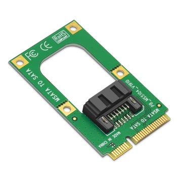SSU 1 Sätestatud Roheline PCB MSATA, Et SATA-SATA Et 7PINSSD Solid State Drive SATA3.0 Liides Laienduskaardi