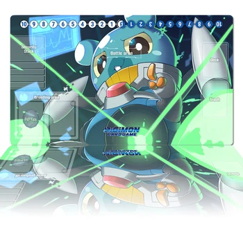 Digimon Playmat Espimon DTCG CCG Juhatus Mäng Trading Card Game Matt Anime Mouse Pad Kohandatud Laua Mat-Mängude Tarvikud Tsoonid ja Kott