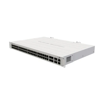 MikroTik CRS354-48G-4S+2 KV+RM Lüliti 48x10/100/1000 Ethernet porti, 4x10G SFP+ porti, RouterOS / SwitchOS