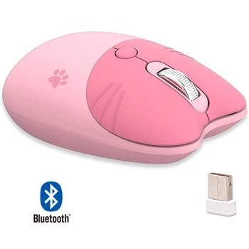 Mofii Bluetooth Juhtmeta Hiir, Arvuti Hiir Armas Kass 2.4 G Traadita Hiired Ergonoomiline Gaming Mouse kooskõlas Ipad /Sülearvuti