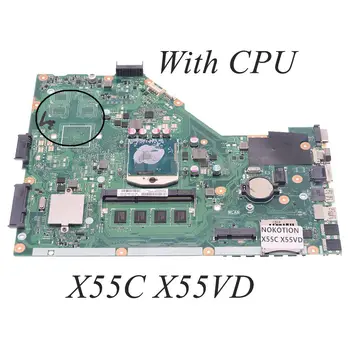 60-N0OMB1100-C04 ASUS X55C X55VD ARVUTI Emaplaadi HM76 DDR3 X55VD PEAMINE JUHATUSE REV 2.1 Tasuta PROTSESSOR