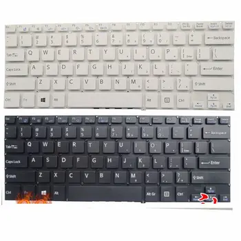 USA Valge Uus inglise sülearvuti klaviatuur SONY SVF143A1QT SVF142A23T SVF143A2TT SVF14 SVF14E