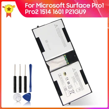 Asendamine Aku Microsoft Surface Pro1 Pro2 1514 1601 P21GU9 Kvaliteetne Toode +tööriistad