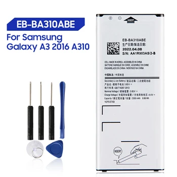 Asendamine Aku Samsung Galaxy A3 2016 Väljaanne A5310A A310 Laetav Telefoni Aku EB-BA310ABE EB-BA310ABA