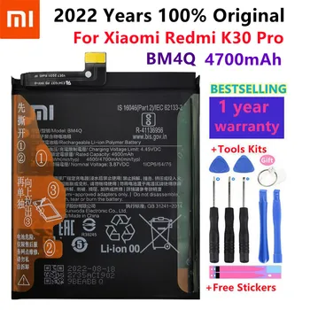 100% Originaal Akut BM4Q Jaoks Xiaomi Redmi K30 Pro K30Pro Tõeline Telefon 4700mAh Aku+Tööriistad