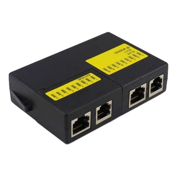 Mini Rj45 Rj11 Kaabel Tester Lan Ethernet CAT5 Remont Varjestatud Võrgu Liin Test